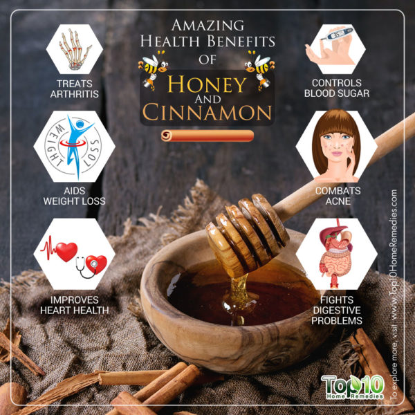 health benefits of honey and cinnamon