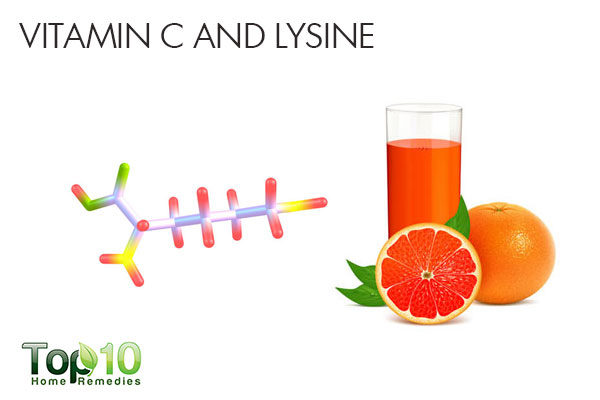 vitamin C and lysine for broken capillaries on face