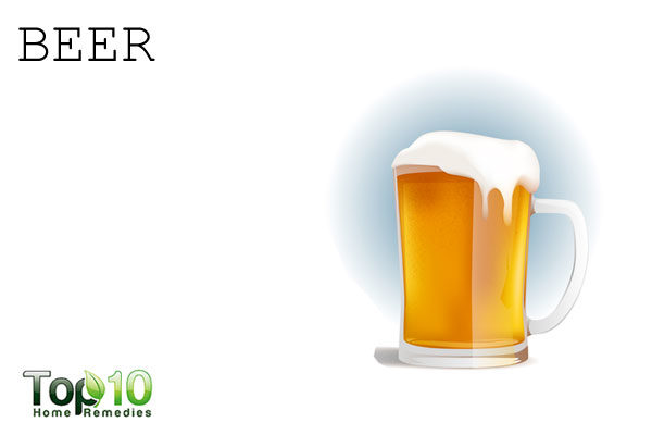 beer to repel garden pests