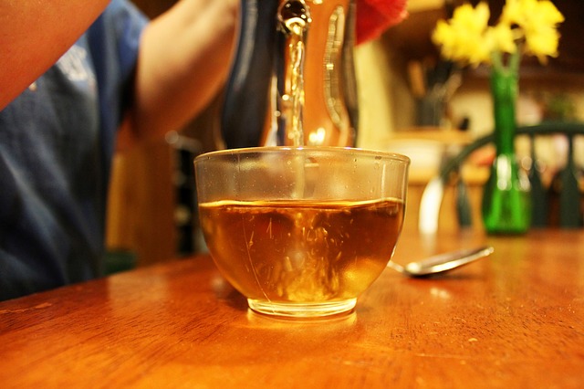 Hot tea photo